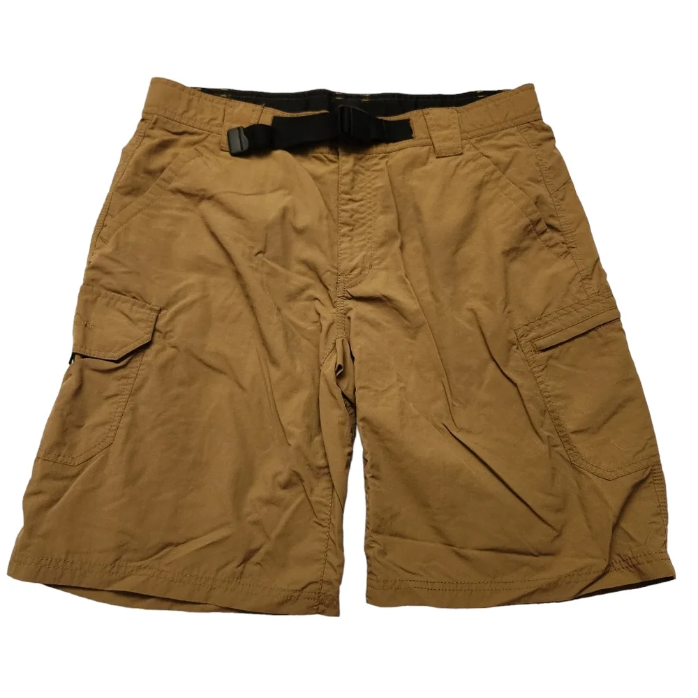Eddie Bauer Belted Travex Cargo Shorts Size 34 - Picture 1 of 6